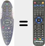 Replacement remote control for NTL (ver. 2)